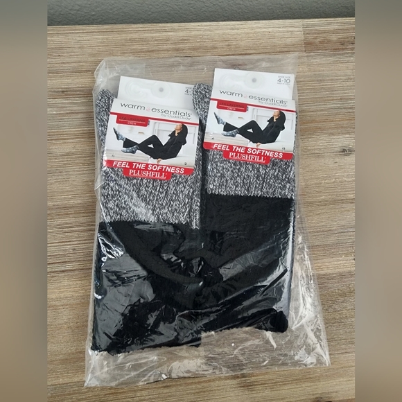 Cuddl Duds Accessories Warm Essentials Cuddl Duds Womens Crew Socks